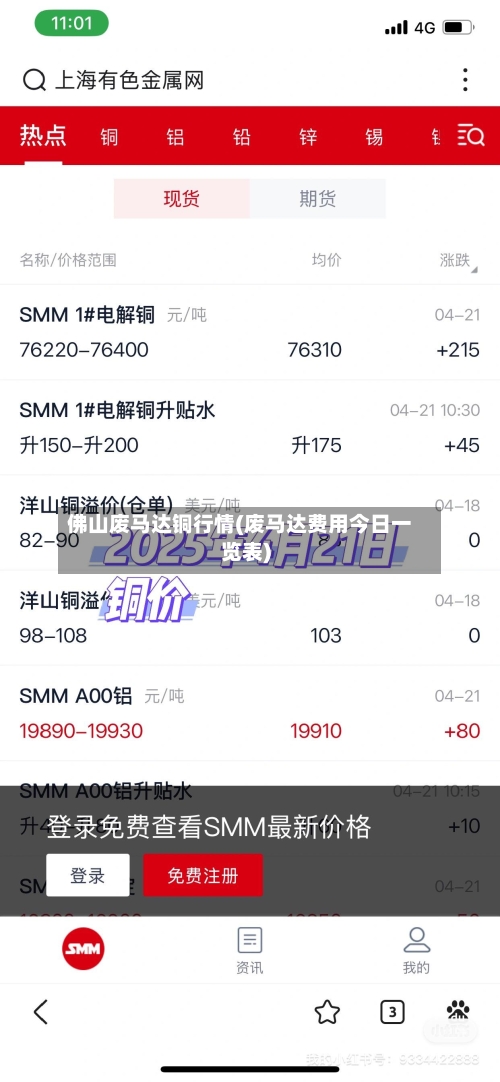 佛山废马达铜行情(废马达费用今日一览表)-第3张图片